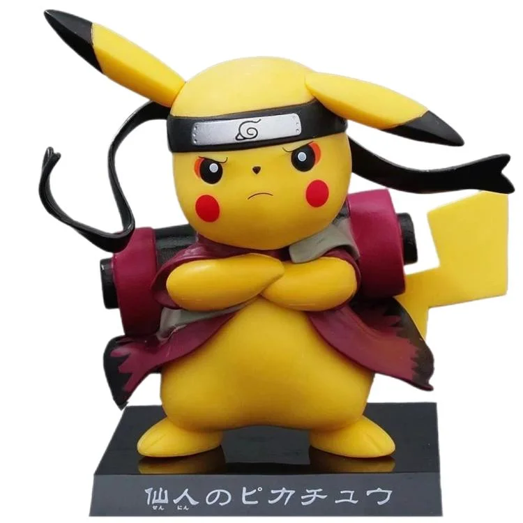 Custom Japanese Anime Pikachu Cos Na-Ruto Action Figures