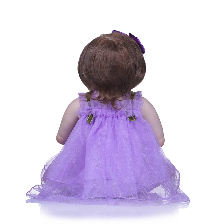 Baby Dolls Reborn Realistic 55 Cm New Handmade Soft Vinyl Silicone Body Princess Girl Doll for Children&prime;s Day Gift