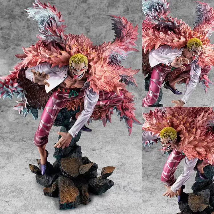 Factory Supply Pop Donquixote Doflamingo One Piece Japanese Manga Figure Toys Wholesale Anime Figure